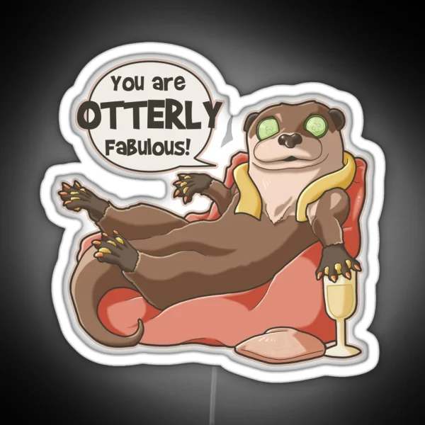 Otterly Fabulous RGB Neon Sign