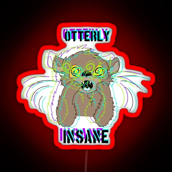 Otterly Insane RGB Neon Sign