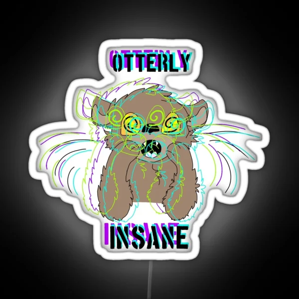 Otterly Insane RGB Neon Sign