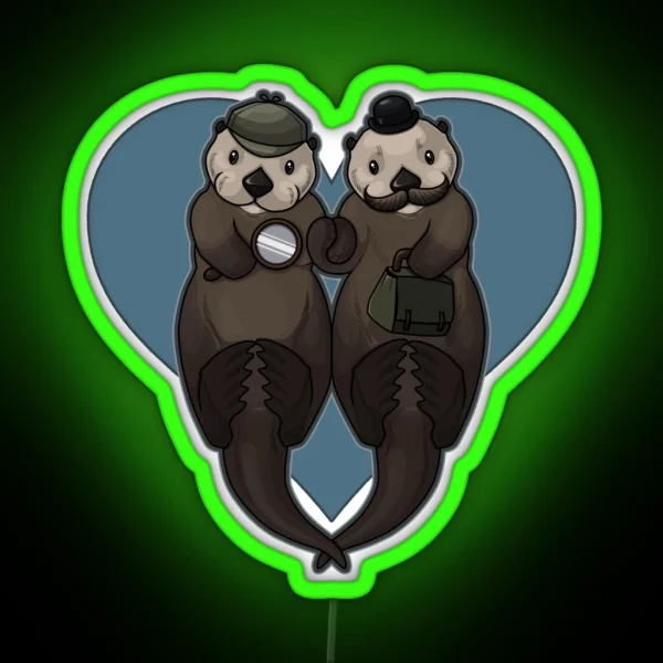Otterly Johnlock RGB Neon Sign