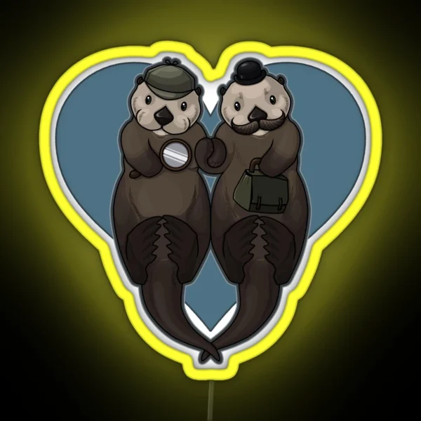 Otterly Johnlock RGB Neon Sign