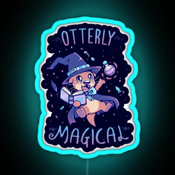 Otterly Magical RGB Neon Sign