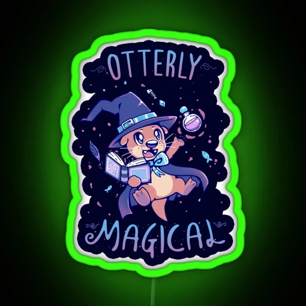 Otterly Magical RGB Neon Sign