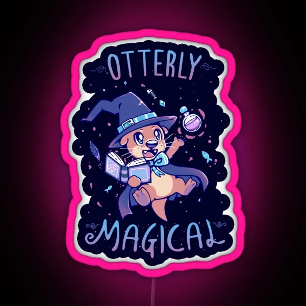 Otterly Magical RGB Neon Sign