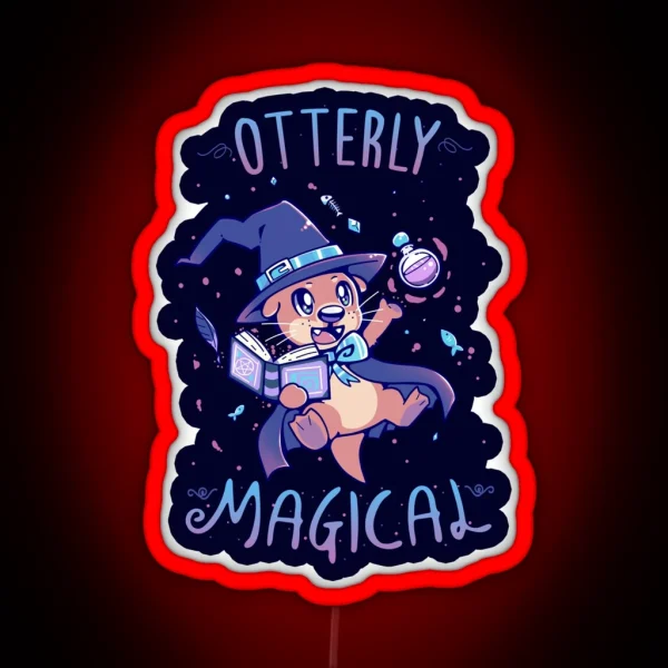 Otterly Magical RGB Neon Sign
