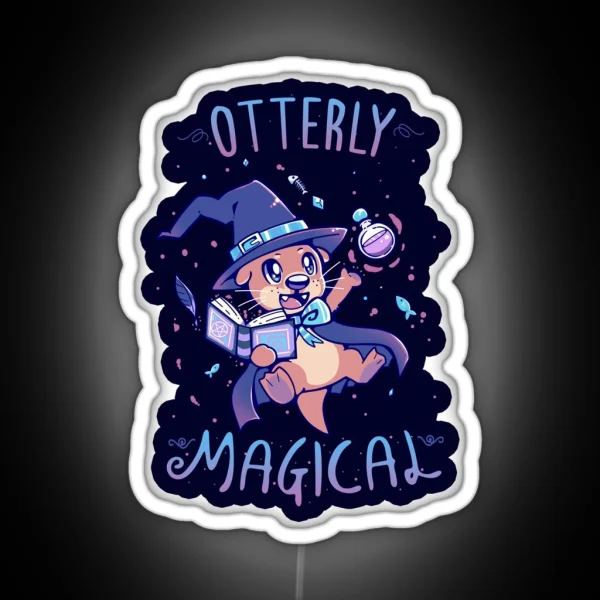 Otterly Magical RGB Neon Sign