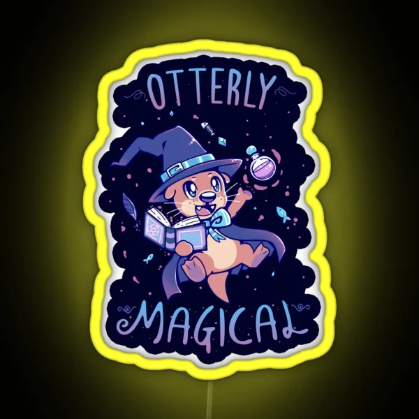 Otterly Magical RGB Neon Sign