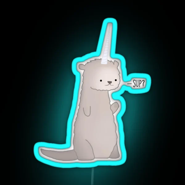 Otterly Ridiculous RGB Neon Sign