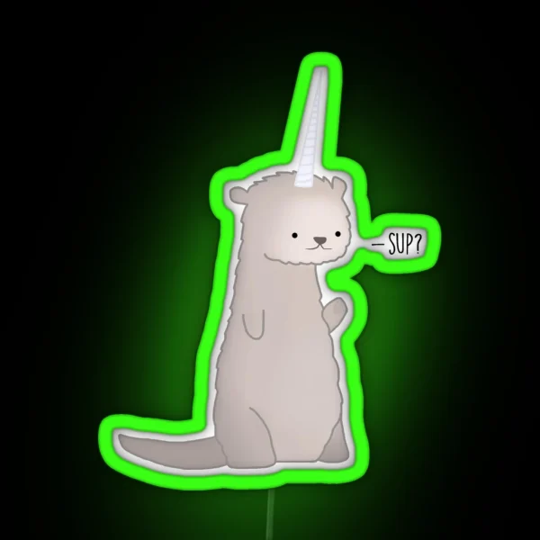 Otterly Ridiculous RGB Neon Sign