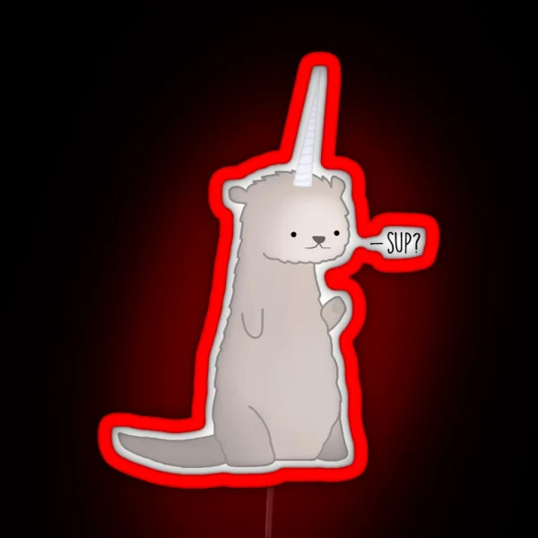 Otterly Ridiculous RGB Neon Sign