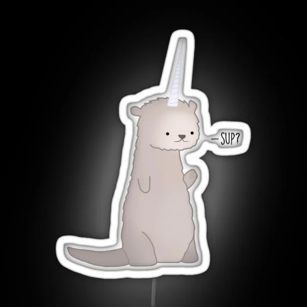 Otterly Ridiculous RGB Neon Sign
