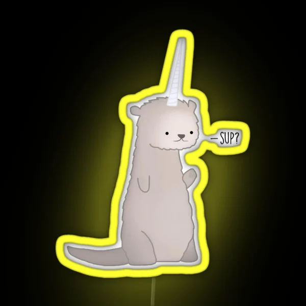 Otterly Ridiculous RGB Neon Sign