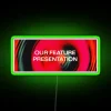 Vibrant RGB Neon Sign for Your Home Office Decor