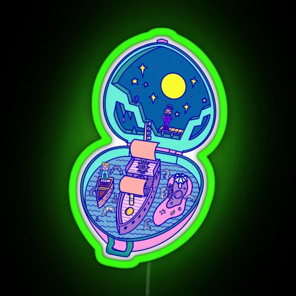 Our Flag Means Polly Pocket RGB Neon Sign