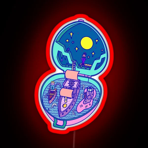 Our Flag Means Polly Pocket RGB Neon Sign