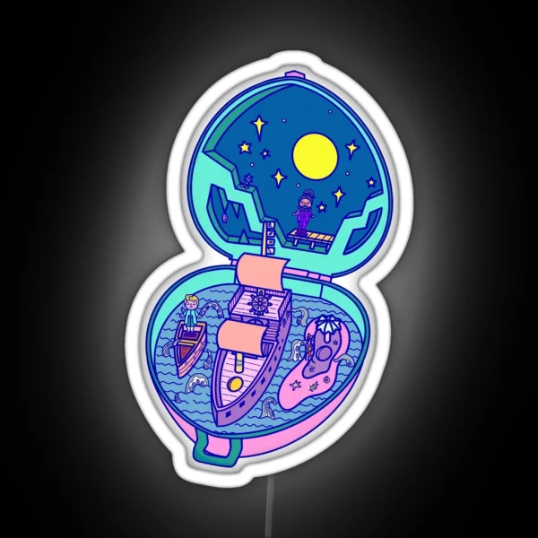 Our Flag Means Polly Pocket RGB Neon Sign