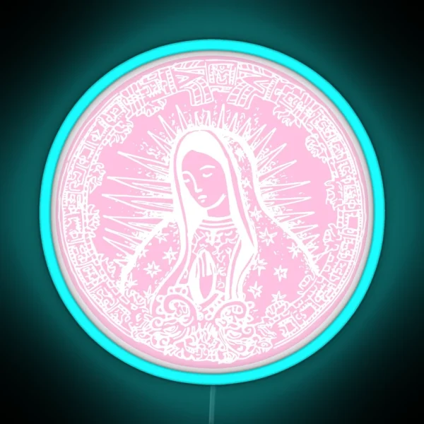 Our Lady Of Guadalupe RGB Neon Sign