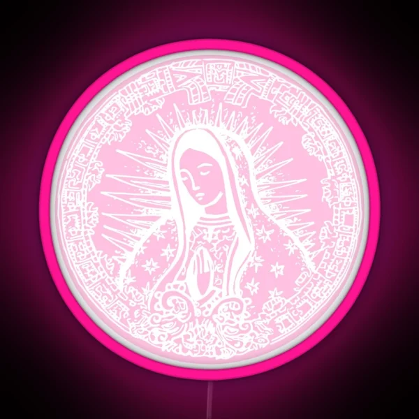 Our Lady Of Guadalupe RGB Neon Sign