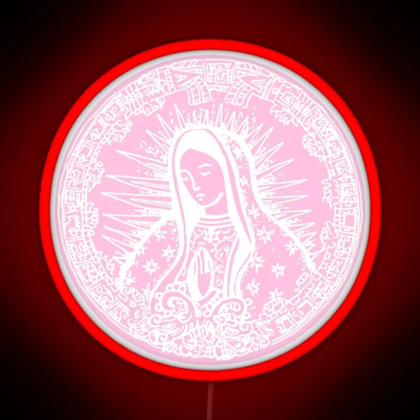 Our Lady Of Guadalupe RGB Neon Sign