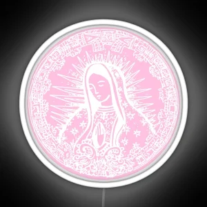 Our Lady Of Guadalupe RGB Neon Sign