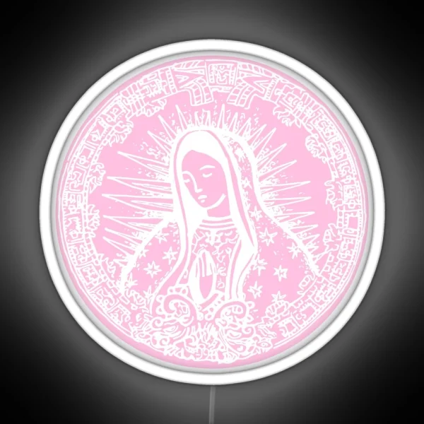 Our Lady Of Guadalupe RGB Neon Sign
