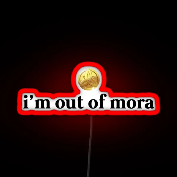 Out Of Mora RGB Neon Sign