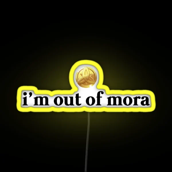 Out Of Mora RGB Neon Sign