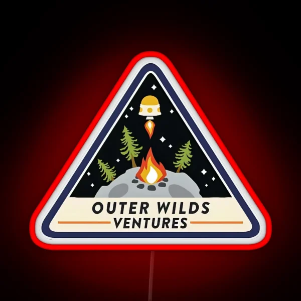 Outer Wilds Ventures Logo RGB Neon Sign