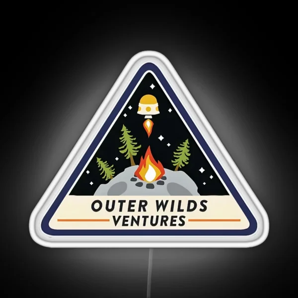 Outer Wilds Ventures Logo RGB Neon Sign