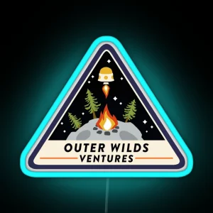 Outer Wilds Ventures RGB Neon Sign