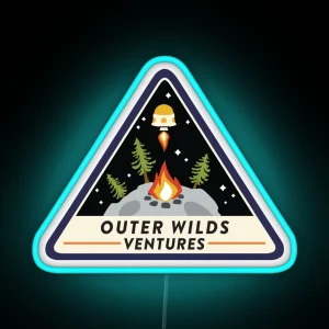 Outer Wilds Ventures RGB Neon Sign
