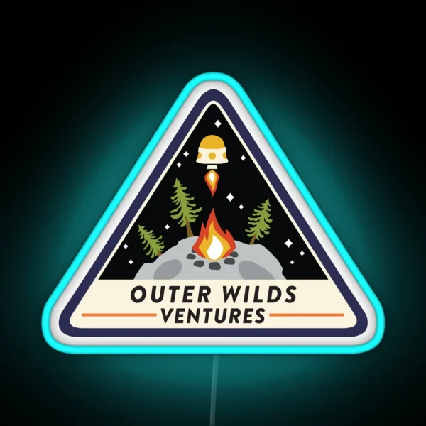 Outer Wilds Ventures RGB Neon Sign