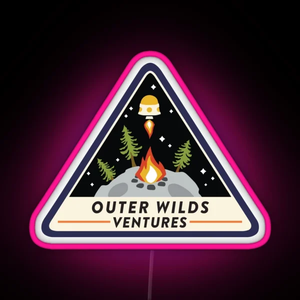 Outer Wilds Ventures RGB Neon Sign