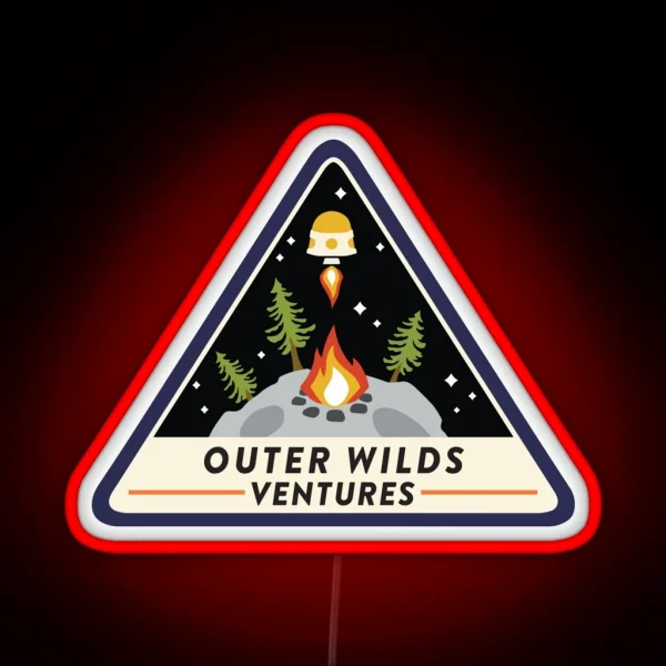 Outer Wilds Ventures RGB Neon Sign