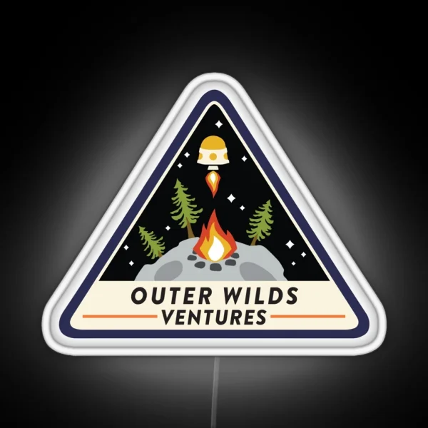 Outer Wilds Ventures RGB Neon Sign