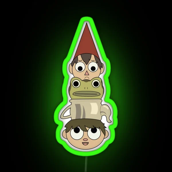 Over The Garden Wall Totem RGB Neon Sign