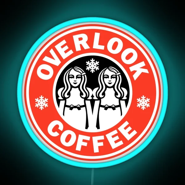 OVERLOOK COFFEE RGB Neon Sign