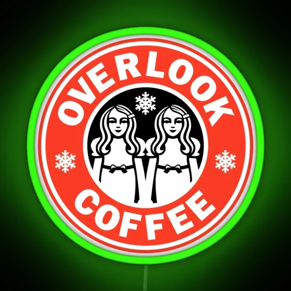 OVERLOOK COFFEE RGB Neon Sign