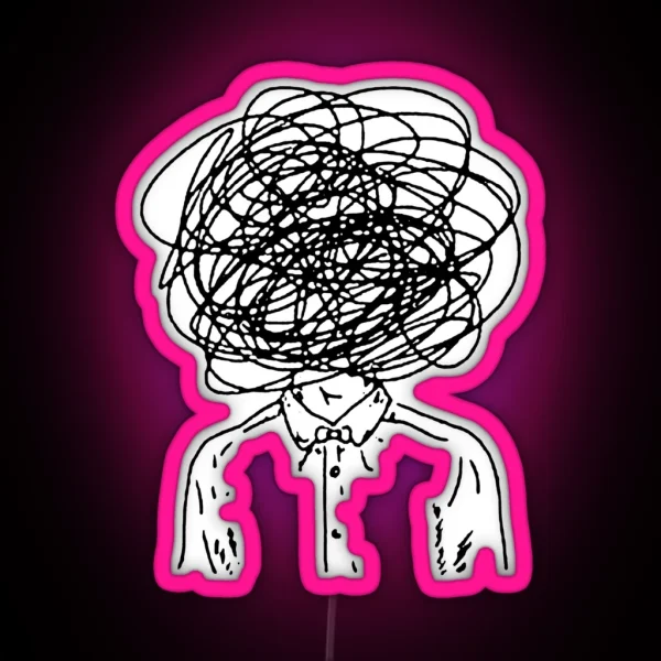 Overthinking RGB Neon Sign