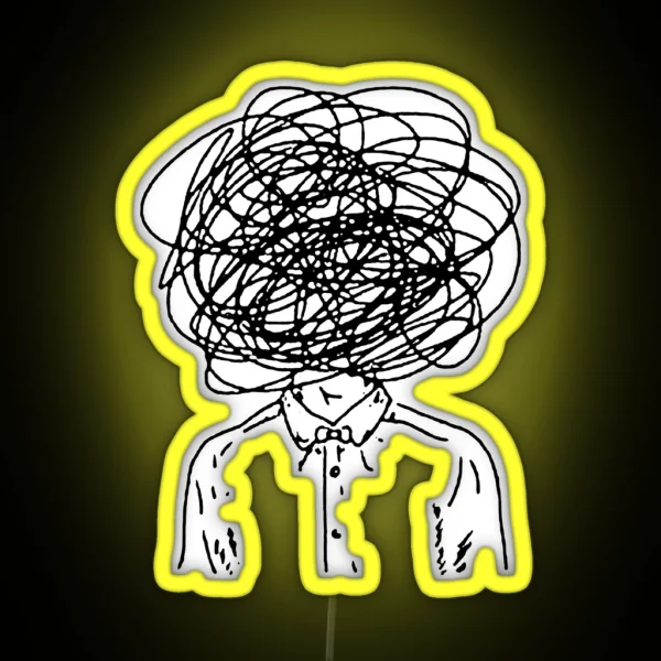Overthinking RGB Neon Sign
