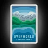 Minecraft National Park Inspired Overworld Neon Sign with RGB Lighting
