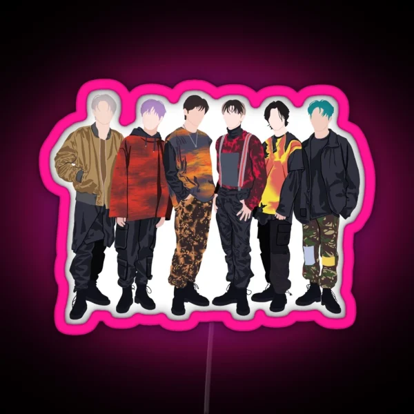 P1harmony Group RGB Neon Sign