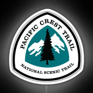 Pacific Crest Trail Logo Led Led Etc RGB Neon Sign