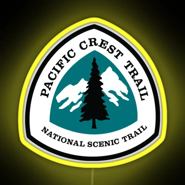 Pacific Crest Trail Logo Led Led Etc RGB Neon Sign