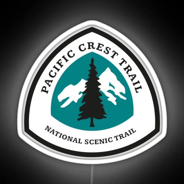 Pacific Crest Trail RGB Neon Sign