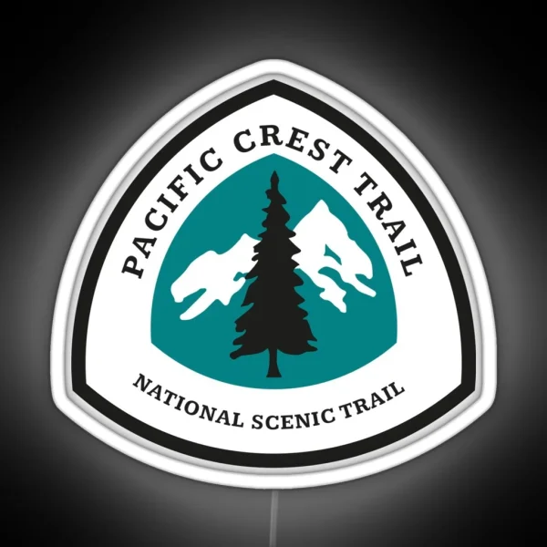 Pacific Crest Trail RGB Neon Sign