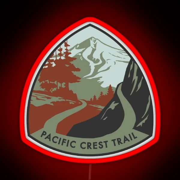 Pacific Crest Trail RGB Neon Sign