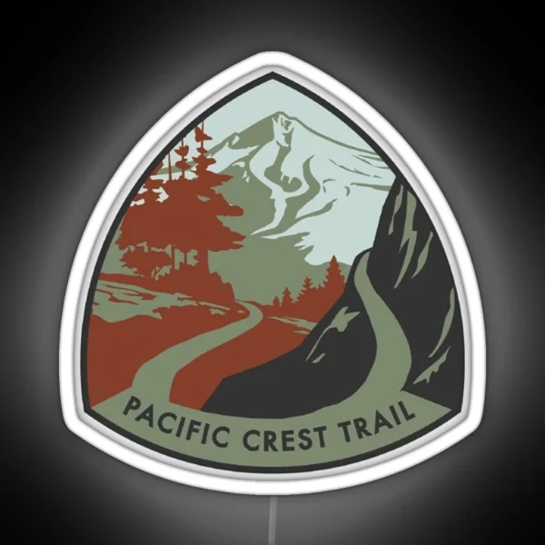 Pacific Crest Trail RGB Neon Sign