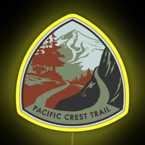 Pacific Crest Trail RGB Neon Sign
