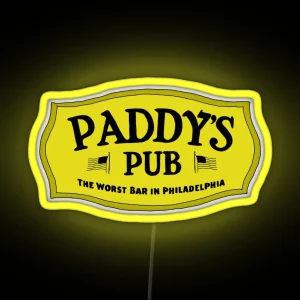 Paddy S Pub Logo RGB Neon Sign